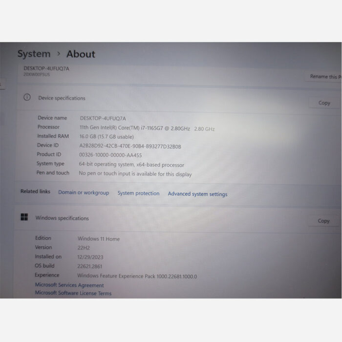 Lenovo ThinkPad X1 Carbon Gen 9 Refurbished