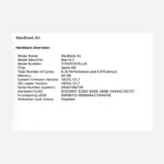 Refurbished Apple 2022 MacBook Air M2