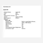 Refurbished Apple 2025 MacBook Air M4